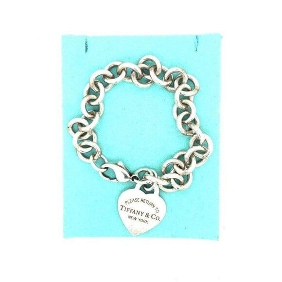 Tiffany and Co. Heart Tag Bracelet - Picture 1 of 4